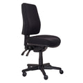 Buro Roma high back office chair in black, Perth ergonomic seating