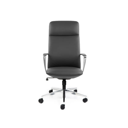 Director High Back Leather Office Chair - Chair Guru
